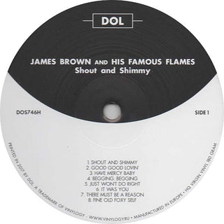 James Brown & The Famous Flames : Shout And Shimmy (LP, Comp, RE, 180)