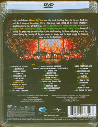 Lady Antebellum : Wheels Up Tour (DVD-V, Multichannel, NTSC + CD)