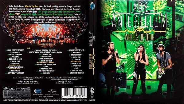 Lady Antebellum : Wheels Up Tour (DVD-V, Multichannel, NTSC + CD)