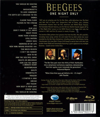 Bee Gees : One Night Only (Blu-ray, SD )