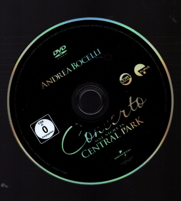 Andrea Bocelli : Concerto: One Night In Central Park (DVD-V, Multichannel, NTSC)