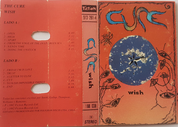 The Cure : Wish (Cass, Album, U-C)