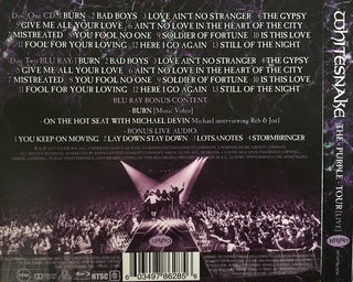 Whitesnake : The Purple Tour [Live] (CD, Album + Blu-ray, Multichannel, NTS + Dig)