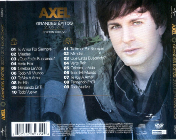 Axel Fernando : Grandes Éxitos 2005-2011 (CD, Comp + DVD-V)