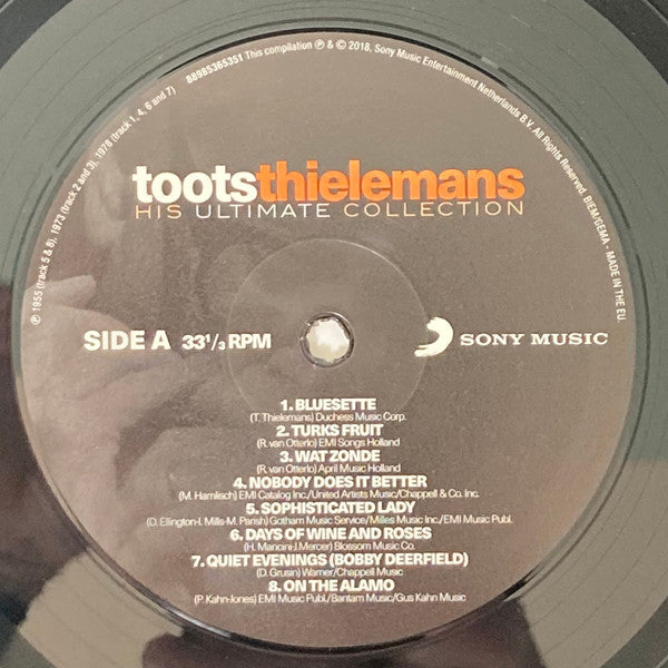 Toots Thielemans : His Ultimate Collection (LP, Comp)