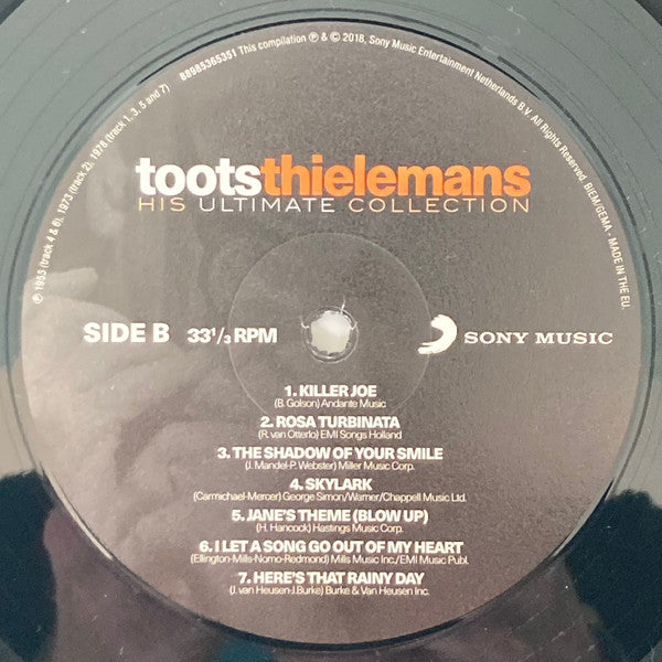 Toots Thielemans : His Ultimate Collection (LP, Comp)