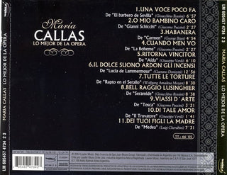 Maria Callas : Lo Mejor De La Ópera (CD, Comp)