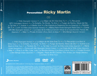 Ricky Martin : Ricky Martin (CD, Comp + DVD-V, Comp, NTSC)