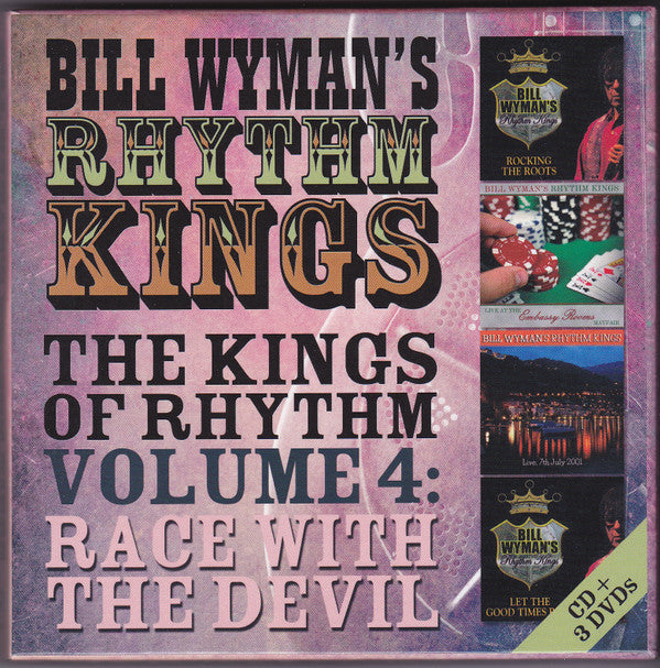 Bill Wyman's Rhythm Kings : The Kings Of Rhythm Volume 4: Race With The Devil (Box, Comp + CD, Comp + DVD, RE, NTSC + DVD, RE, NT)