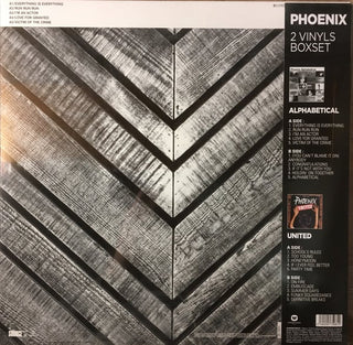 Phoenix : 2 Vinyls Boxset: United / Alphabetical (LP, Album, RE + LP, Album, RE + Box, Comp, Ltd)