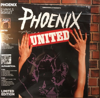 Phoenix : 2 Vinyls Boxset: United / Alphabetical (LP, Album, RE + LP, Album, RE + Box, Comp, Ltd)