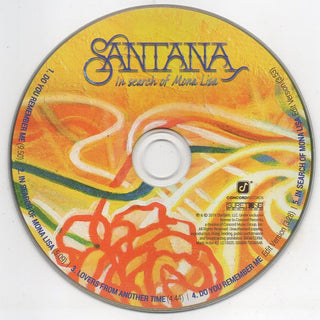 Santana : In Search Of Mona Lisa (CD, EP)