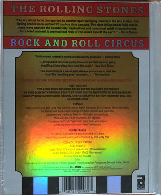 The Rolling Stones : The Rolling Stones Rock And Roll Circus (Blu-ray, RE, RM, Multichannel, Dol + DVD-V, RE, RM)