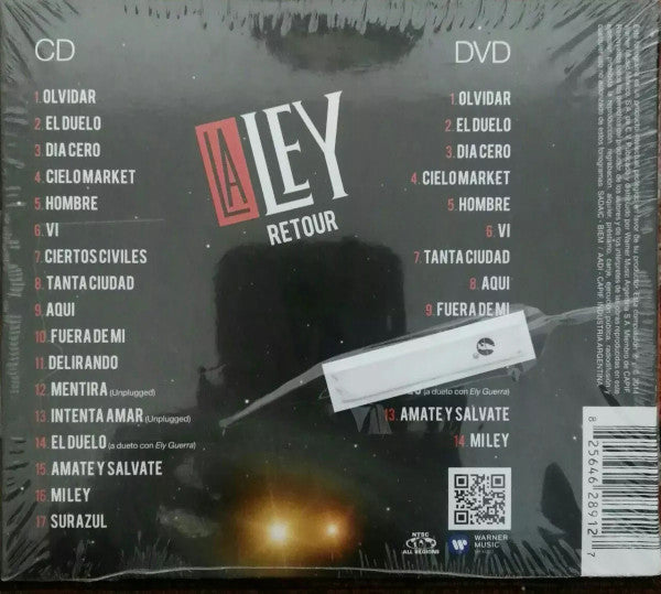 La Ley : Retour (CD, Comp + DVD-V, Comp, NTSC)