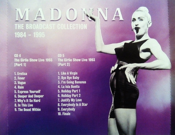 Madonna : The Broadcast Collection 1984-1995 (5xCD, Comp, RM, Unofficial)