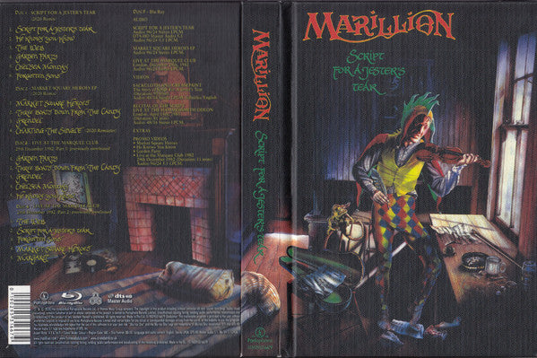 Marillion : Script For A Jester's Tear (CD, Album, RE, RM + CD, EP, RE, RM + 2xCD, RM + Bl)