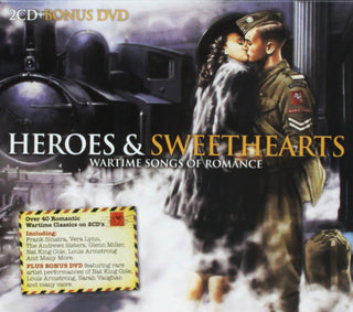 Various : Heroes & Sweethearts: Wartime Songs Of Romance (2xCD, Comp + DVD-V)