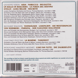 Various : Viva - Coro Dell' Opera (10xCD, Comp, Mono + Box)