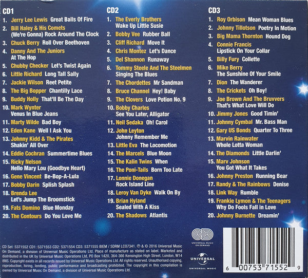 Various : Solid Gold Rock 'n' Roll (3xCD, Comp)