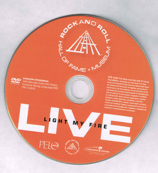 Various : Rock And Roll Hall Of Fame + Museum: Live - Light My Fire (DVD-V, Comp, NTSC)