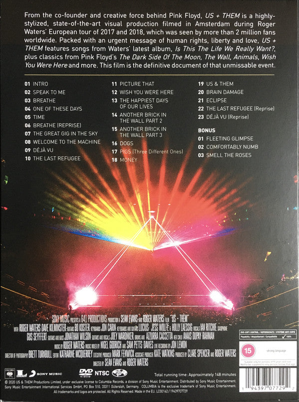 Roger Waters : Us + Them (DVD-V, Copy Prot., NTSC)