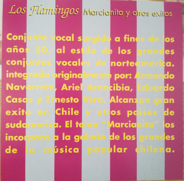 Los Flamingos (2) : Marcianita Y Otros Éxitos (CD, Comp)