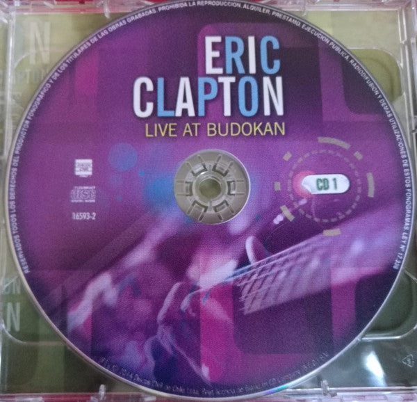 Eric Clapton : Live At Budokan (2xCD, Album, Unofficial)