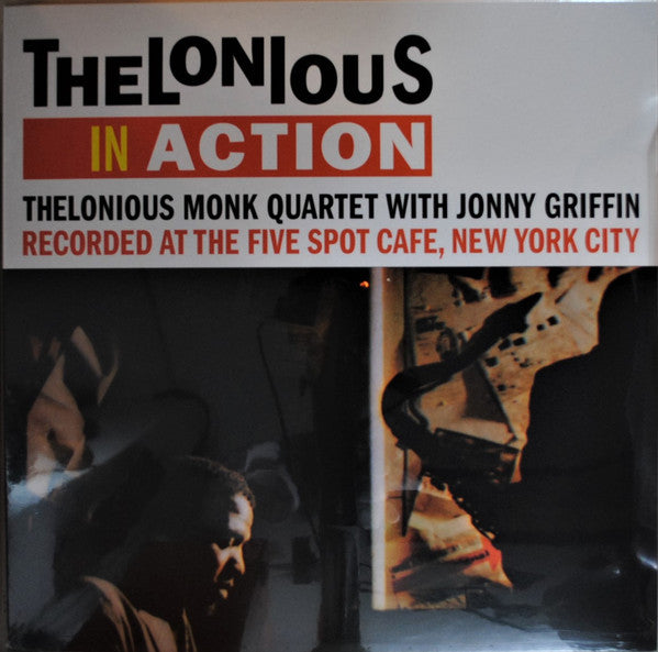 The Thelonious Monk Quartet With Johnny Griffin : Thelonious In Action (LP, Album, RE, 180)