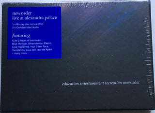 New Order : Education Entertainment Recreation (Blu-ray, Album, Multichannel + 2xCD, Album + Box, )