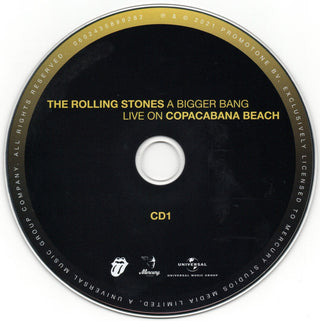 The Rolling Stones : A Bigger Bang - Live On Copacabana Beach (DVD-V, Album, RM, NTSC + 2xCD, Album, RM)