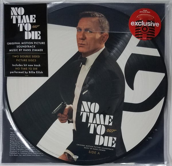 Hans Zimmer : No Time To Die (Original Motion Picture Soundtrack) (2xLP, Album, Pic)