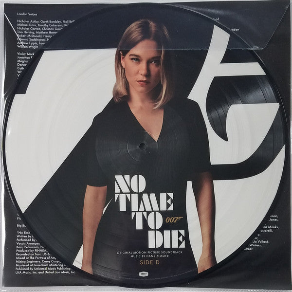 Hans Zimmer : No Time To Die (Original Motion Picture Soundtrack) (2xLP, Album, Pic)