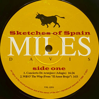 Miles Davis : Sketches Of Spain (LP, Album, RE)