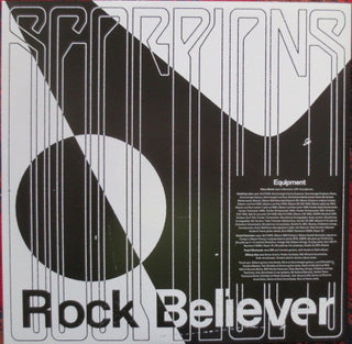 Scorpions : Rock Believer (LP, 180 + LP, Whi + Album, Dlx + 7", Single, Cle)