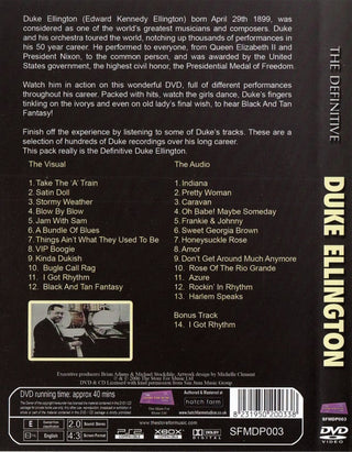 Duke Ellington : The Definitive Duke Ellington (DVD-V, PAL + CD, Album + Comp)