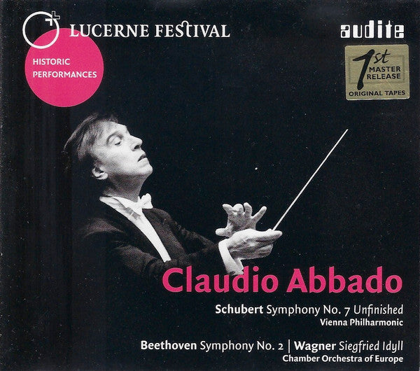 Claudio Abbado - Franz Schubert, Ludwig van Beethoven, Richard Wagner - Wiener Philharmoniker, The Chamber Orchestra Of Europe : Lucerne Festival (CD, Album)