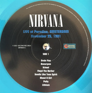 Nirvana : Live At Paradiso, Amsterdam - November 25, 1991 (LP, Unofficial, Tur)