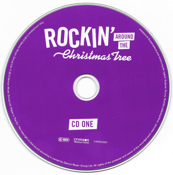 Various : Rockin' Around The Christmas Tree (60 Rockin' Christmas Classics) (3xCD, Comp, RE)