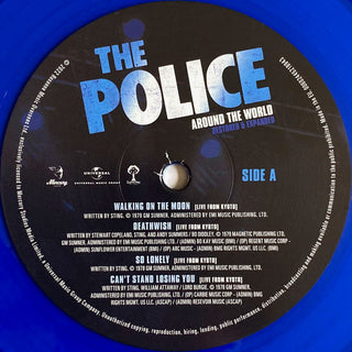 The Police : Around The World (Restored & Expanded) (LP, Album, Blu + DVD-V, Multichannel, NTSC + Ltd, )