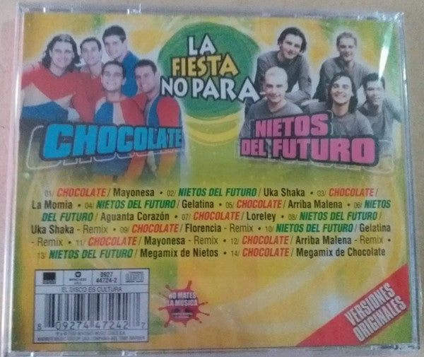 Chocolate (34), Nietos Del Futuro : La Fiesta No Para (CD, Album, Comp)