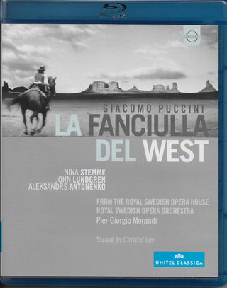 Giacomo Puccini, Nina Stemme, John Lundgren, Pier Giorgio Morandi, Aleksandrs Antoņenko : La fanciulla del west (Blu-ray, Multichannel)