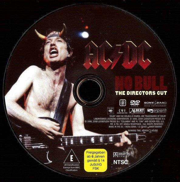 AC/DC : No Bull (The Directors Cut) (DVD-V, RE, RM, Multichannel, NTSC, Dig)