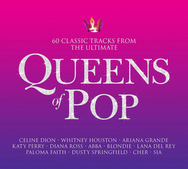 Various : Queens Of Pop (60 Classic Tracks From The Ultimate Queens Of Pop) (3xCD, Comp)