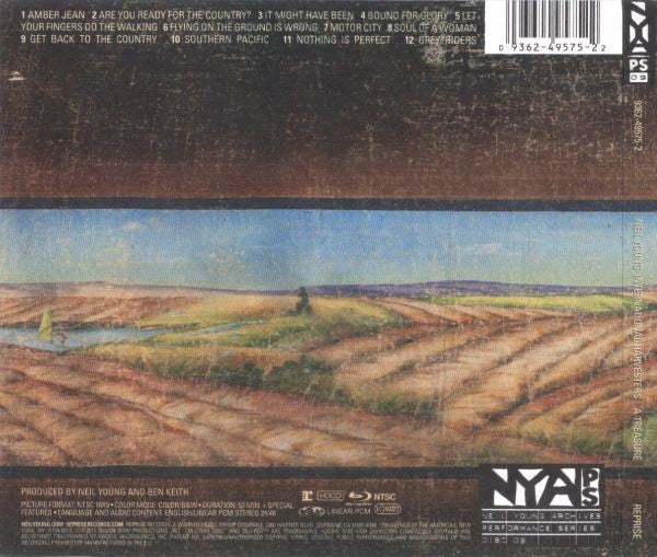 Neil Young / International Harvesters : A Treasure (HDCD, Album + Blu-ray, NTS)