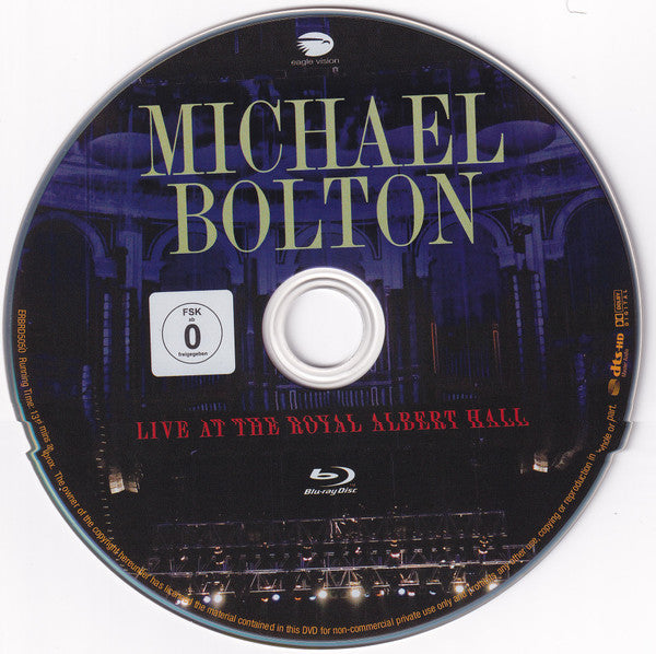 Michael Bolton : Live At The Royal Albert Hall (Blu-ray)