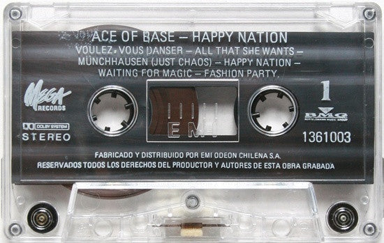 Ace Of Base : Happy Nation (Cass, Album)