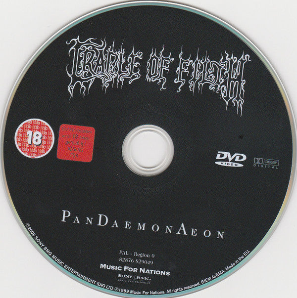 Cradle Of Filth : PanDaemonAeon (DVD-V, RE, PAL)