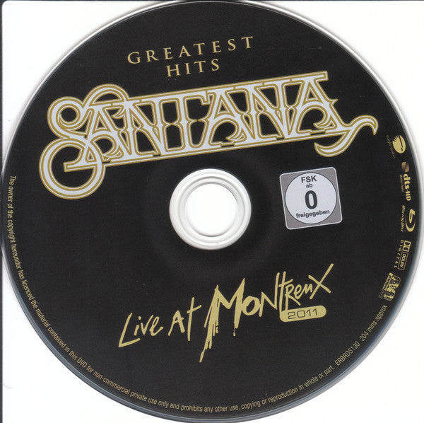 Santana : Greatest Hits (Live At Montreux 2011) (Blu-ray)