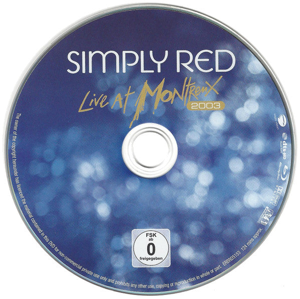 Simply Red : Live At Montreux 2003 (Blu-ray)