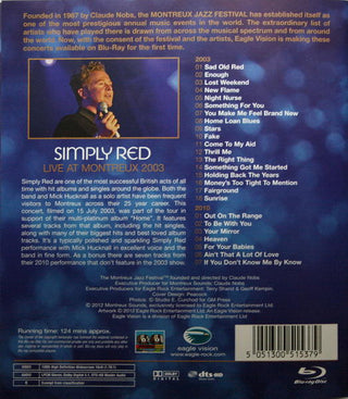 Simply Red : Live At Montreux 2003 (Blu-ray)